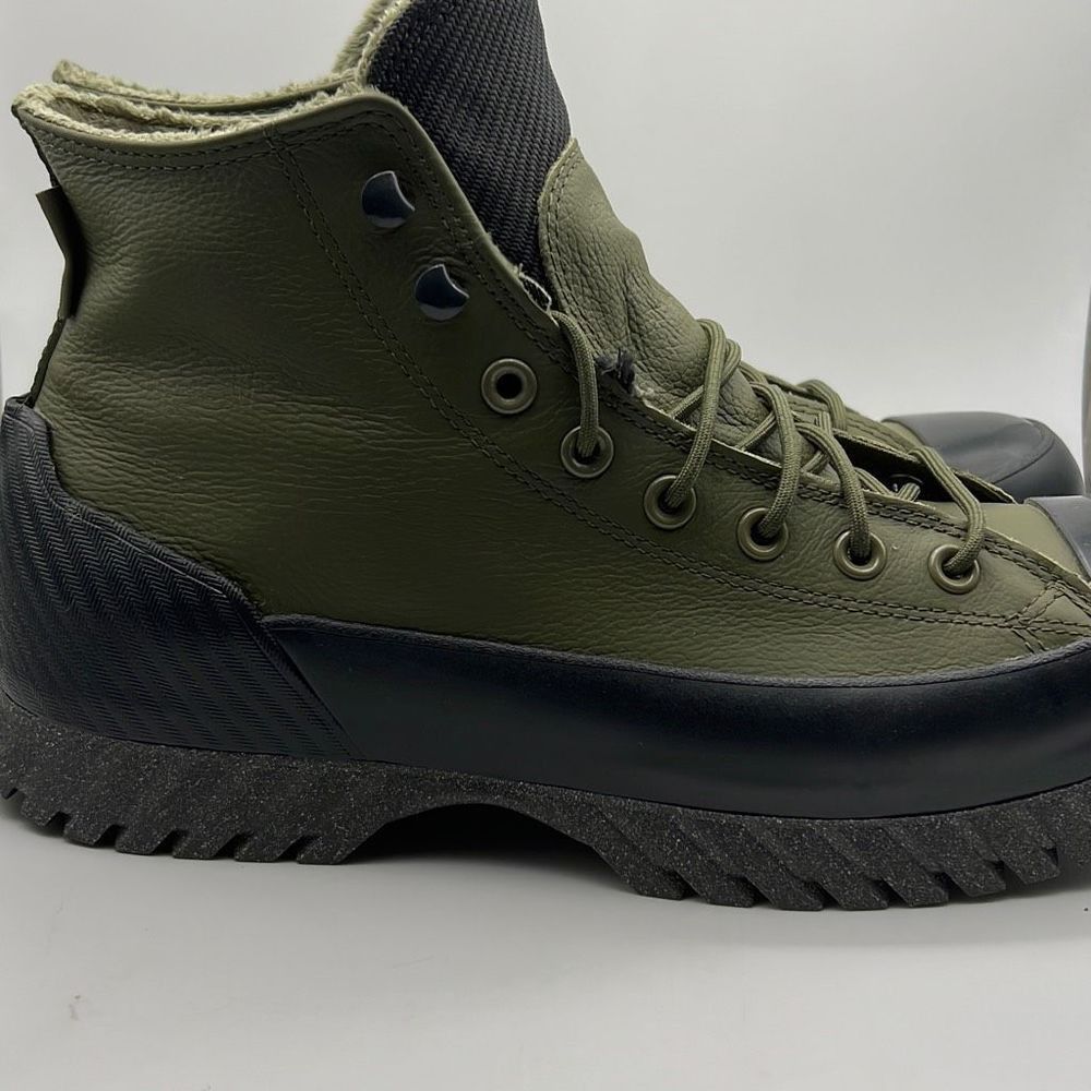 Converse Chuck Taylor All Star Lugged 2.0 Climate A01330C Men's Sz 10.5 Green NW - Picture 3 of 11